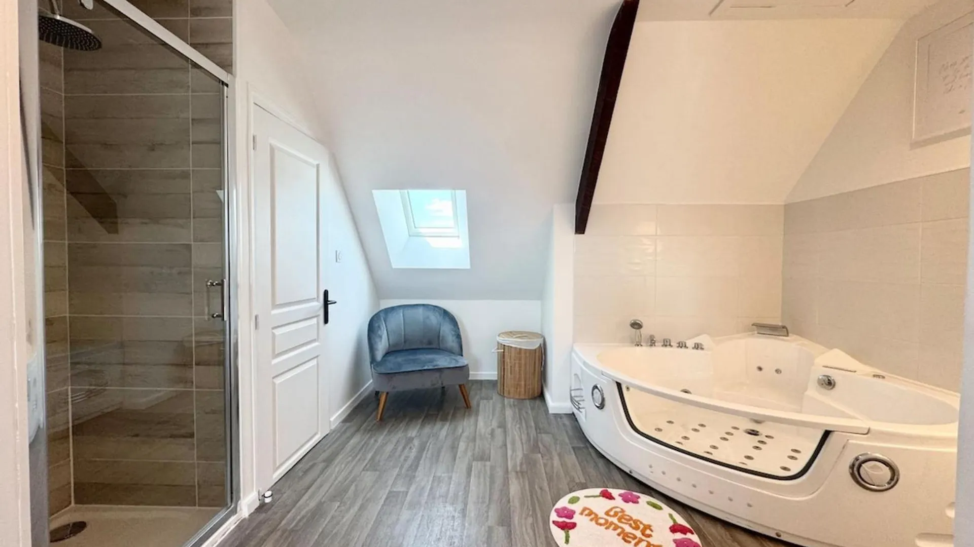 شقة L'Instant Rose - Cocon Fleuri Avec Jacuzzi Quéven
