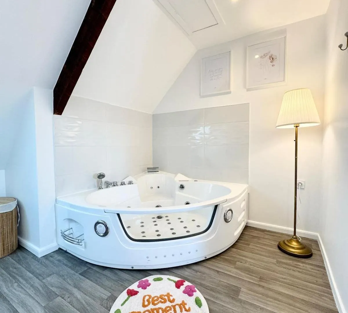 شقة L'Instant Rose - Cocon Fleuri Avec Jacuzzi Quéven